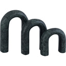  Color_Green -- Arco Green Marble 3 pc Decorative Object IMAGE 3