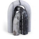  Meridian Arco Panda Marble 3 pc Decorative Object IMAGE 1