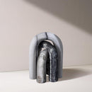  Color_Panda -- Arco Panda Marble 3 pc Decorative Object IMAGE 2