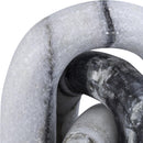  Meridian Arco Panda Marble 3 pc Decorative Object IMAGE 4