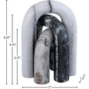  Meridian Arco Panda Marble 3 pc Decorative Object IMAGE 5