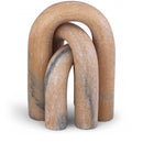  Meridian Arco Pink Marble 3 pc Decorative Object IMAGE 1