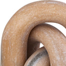 Color_Pink -- Arco Pink Marble 3 pc Decorative Object IMAGE 4