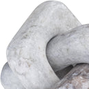  Color_Brown -- Bond Brown Marble Decorative Knot IMAGE 4