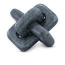  Color_Green -- Bond Green Marble Decorative Knot IMAGE 1