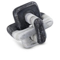  Color_Panda -- Bond Panda Marble Decorative Knot IMAGE 1