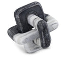  Color_Panda -- Bond Panda Marble Decorative Knot IMAGE 1