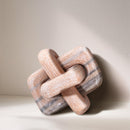  Color_Pink -- Bond Pink Marble Decorative Knot IMAGE 2