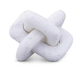  Color_White -- Bond White Marble Decorative Knot IMAGE 1