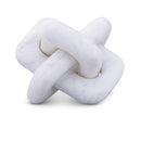 Color_White -- Bond White Marble Decorative Knot IMAGE 1