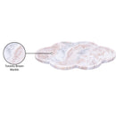  Meridian Rimini Brown Clover Shaped Marble Tray IMAGE 6