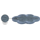 Color_Green -- Rimini Green Clover Shaped Marble Tray IMAGE 6