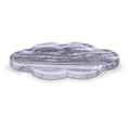 Color_Panda -- Rimini Panda Clover Shaped Marble Tray IMAGE 1