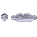  Color_Panda -- Rimini Panda Clover Shaped Marble Tray IMAGE 6