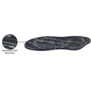  Color_Black -- Arezzo Black Marble Tray IMAGE 6