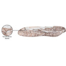  Color_Brown -- Arezzo Brown Marble Tray IMAGE 6