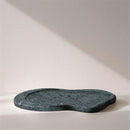  Color_Green -- Arezzo Green Marble Tray IMAGE 2