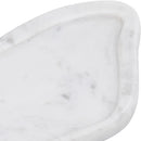  Color_White -- Arezzo White Marble Tray IMAGE 4