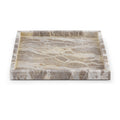  Color_Beige -- Meridian Barletta Square Tray IMAGE 1