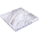  Meridian Barletta Brown Square Marble Tray IMAGE 3