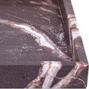  Color_Cherry -- Barletta Cherry Square Marble Tray IMAGE 4