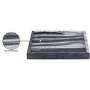  Color_Panda -- Barletta Panda Square Marble Tray IMAGE 6