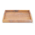  Color_Pink -- Barletta Pink Square Marble Tray IMAGE 1