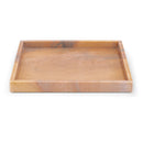  Color_Pink -- Barletta Pink Square Marble Tray IMAGE 1
