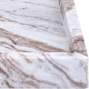  Meridian Barletta Brown Rectangular Marble Tray IMAGE 4