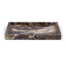  Color_Cherry -- Barletta Cherry Rectangular Marble Tray IMAGE 1