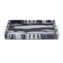  Color_Panda -- Barletta Panda Rectangular Marble Tray IMAGE 1