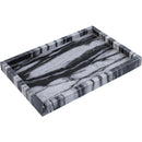  Color_Panda -- Barletta Panda Rectangular Marble Tray IMAGE 3