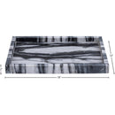  Color_Panda -- Barletta Panda Rectangular Marble Tray IMAGE 5