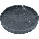  Color_Green -- Barletta Green Round Marble Tray IMAGE 3