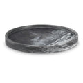  Color_Panda -- Barletta Panda Round Marble Tray IMAGE 1