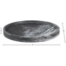  Color_Panda -- Barletta Panda Round Marble Tray IMAGE 5