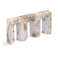  Color_Beige -- Meridian Curva Marble Decorative Object IMAGE 1