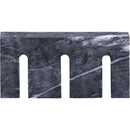  Color_Black -- Curva Black Marble Decorative Object IMAGE 4