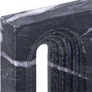  Meridian Curva Black Marble Decorative Object IMAGE 5