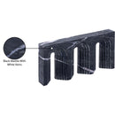  Color_Black -- Curva Black Marble Decorative Object IMAGE 7