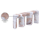  Color_Brown -- Curva Brown Marble Decorative Object IMAGE 7