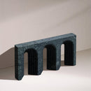  Color_Green -- Curva Green Marble Decorative Object IMAGE 2