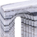  Meridian Curva Panda Marble Decorative Object IMAGE 5