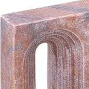  Color_Pink -- Curva Pink Marble Decorative Object IMAGE 5