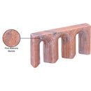  Color_Pink -- Curva Pink Marble Decorative Object IMAGE 7