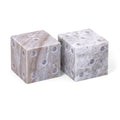  Color_Brown -- Dice Brown Marble Decorative Dice IMAGE 1