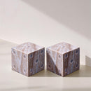  Color_Brown -- Dice Brown Marble Decorative Dice IMAGE 2