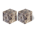  Color_Cherry -- Dice Cherry Marble Decorative Dice IMAGE 1