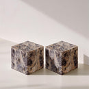  Color_Cherry -- Dice Cherry Marble Decorative Dice IMAGE 2