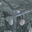  Color_Green -- Dice Green Marble Decorative Dice IMAGE 4